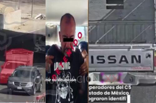 Video: Tras persecución virtual, recuperan en Ixtlahuaca camioneta robada en Toluca